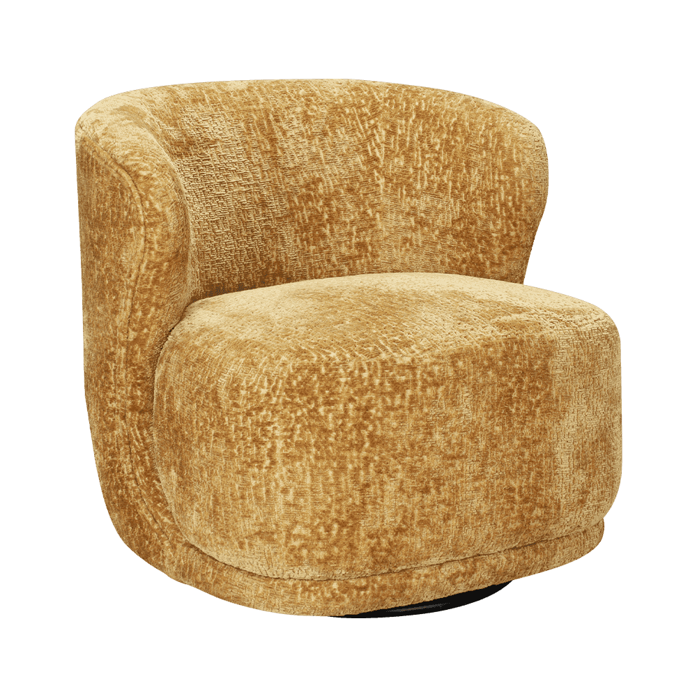 Furry plene upholstered Lounge Cathedra