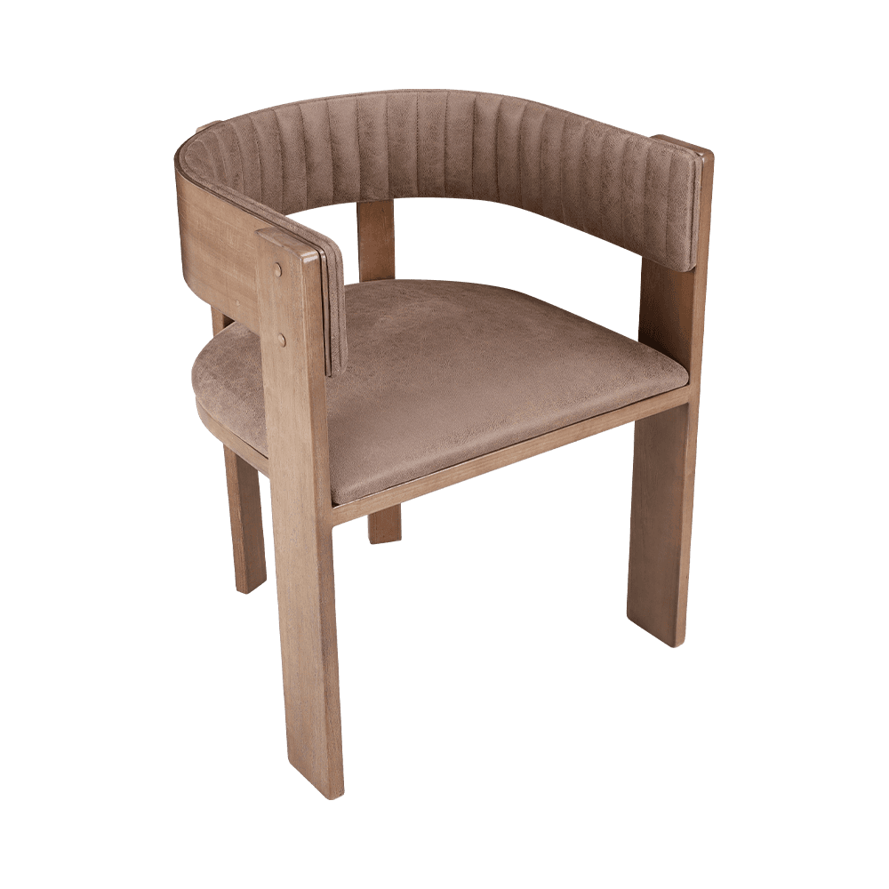 Upholstered Kessinger solidum lignum triclinium