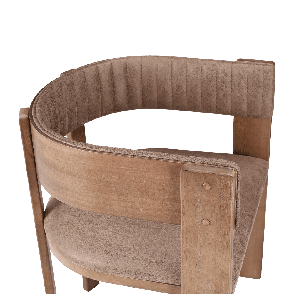 Upholstered Kessinger solidum lignum triclinium