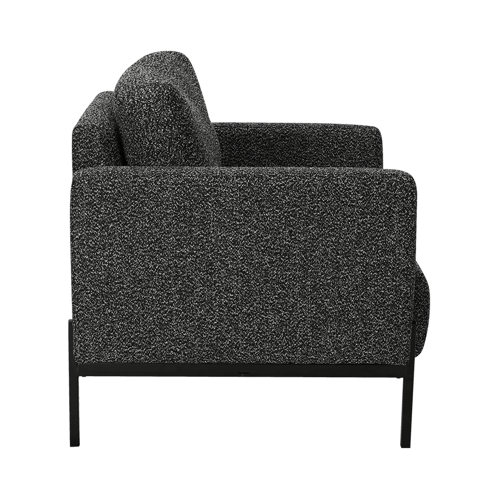 Grey Lounge Cathedra cum Armrests