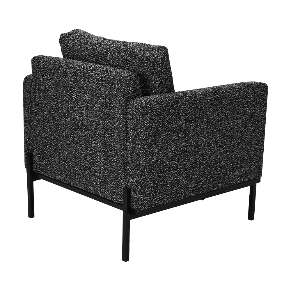 Grey Lounge Cathedra cum Armrests
