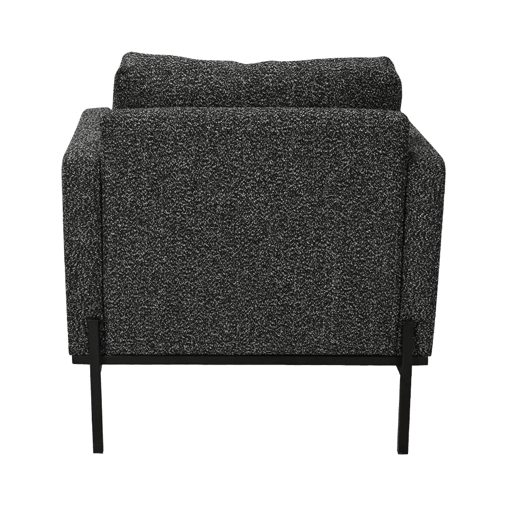 Grey Lounge Cathedra cum Armrests