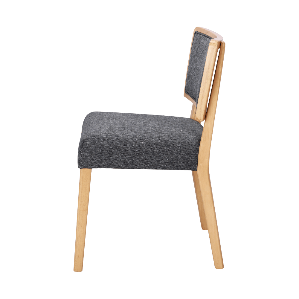 Leather spumam cushion solidum lignum triclinium