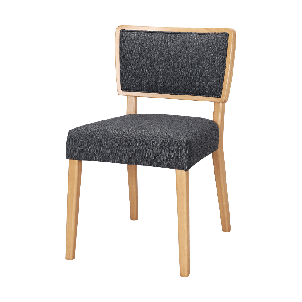 Leather spumam cushion solidum lignum triclinium