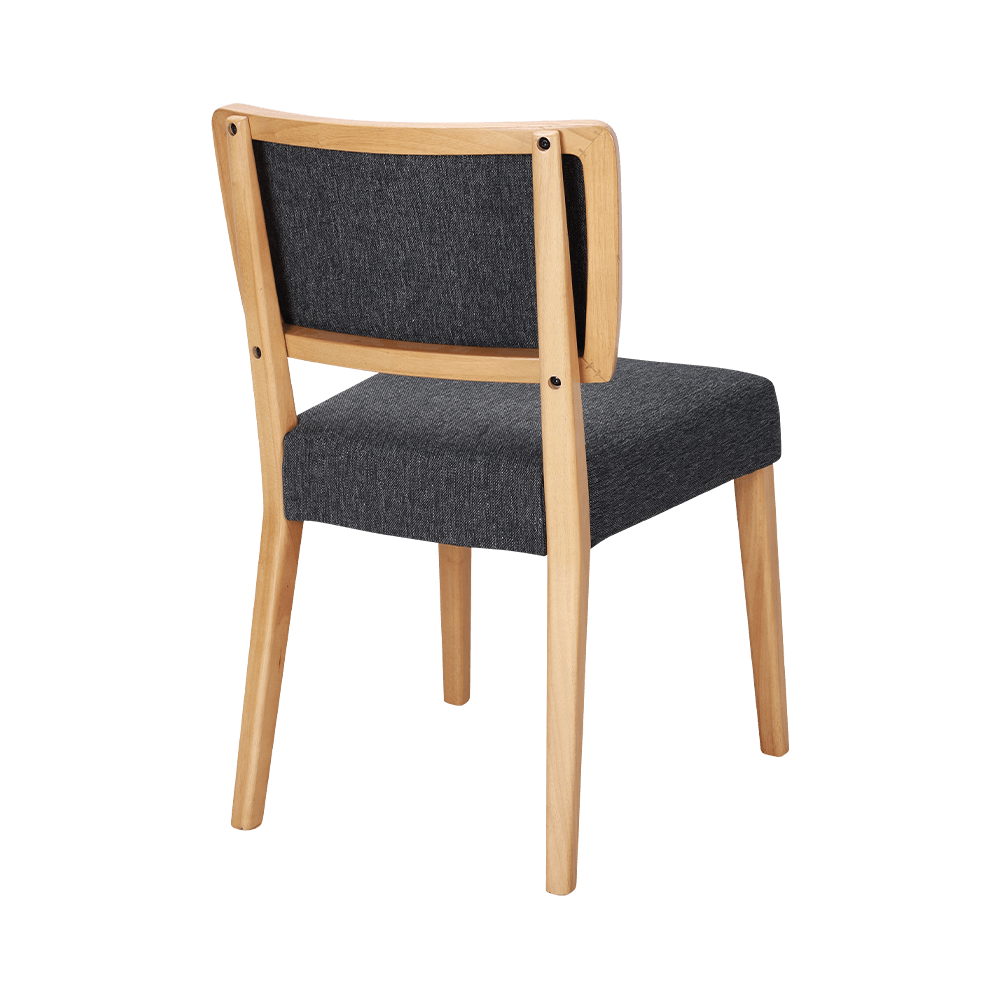 Leather spumam cushion solidum lignum triclinium