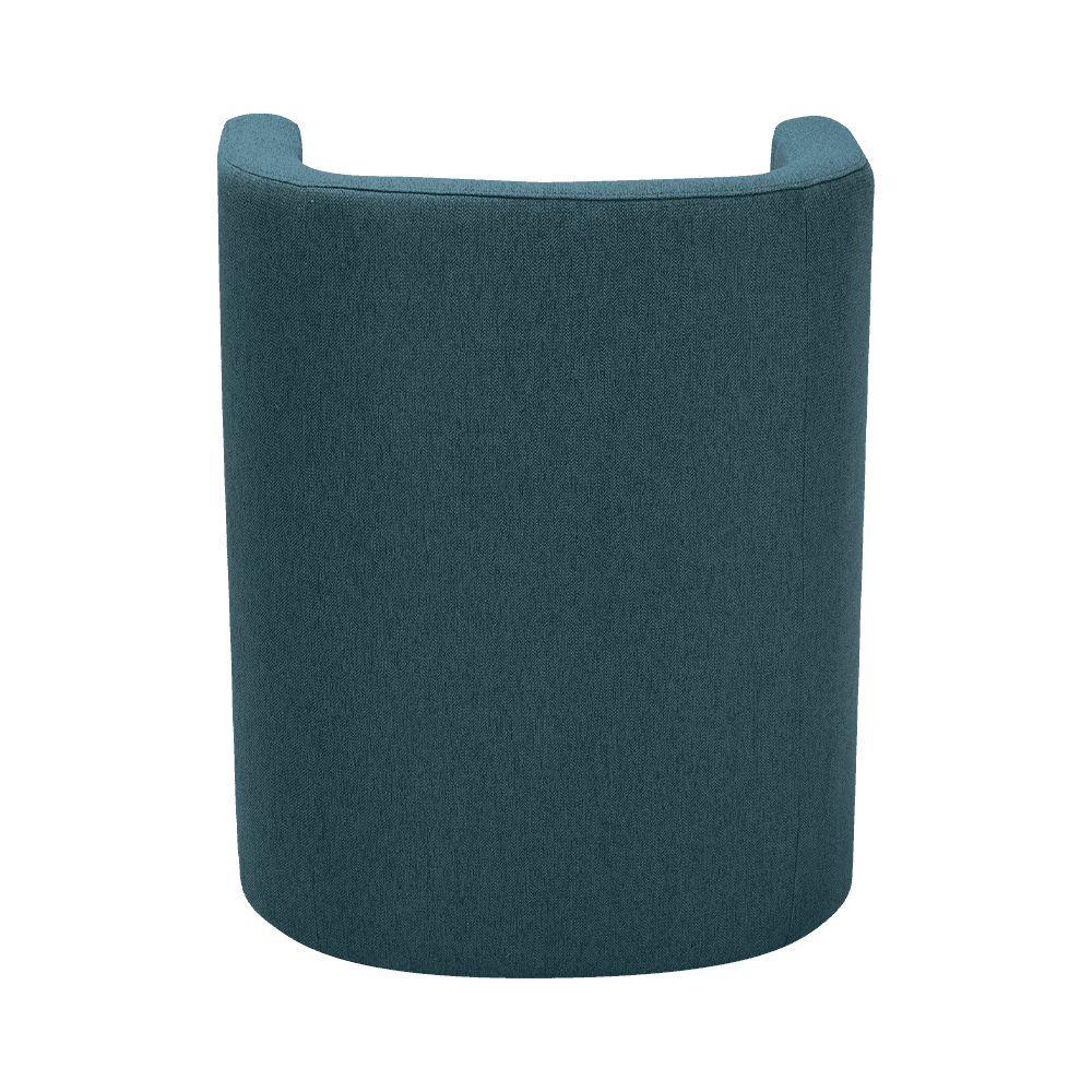 Navy Blue lignea frame requiescens cathedra