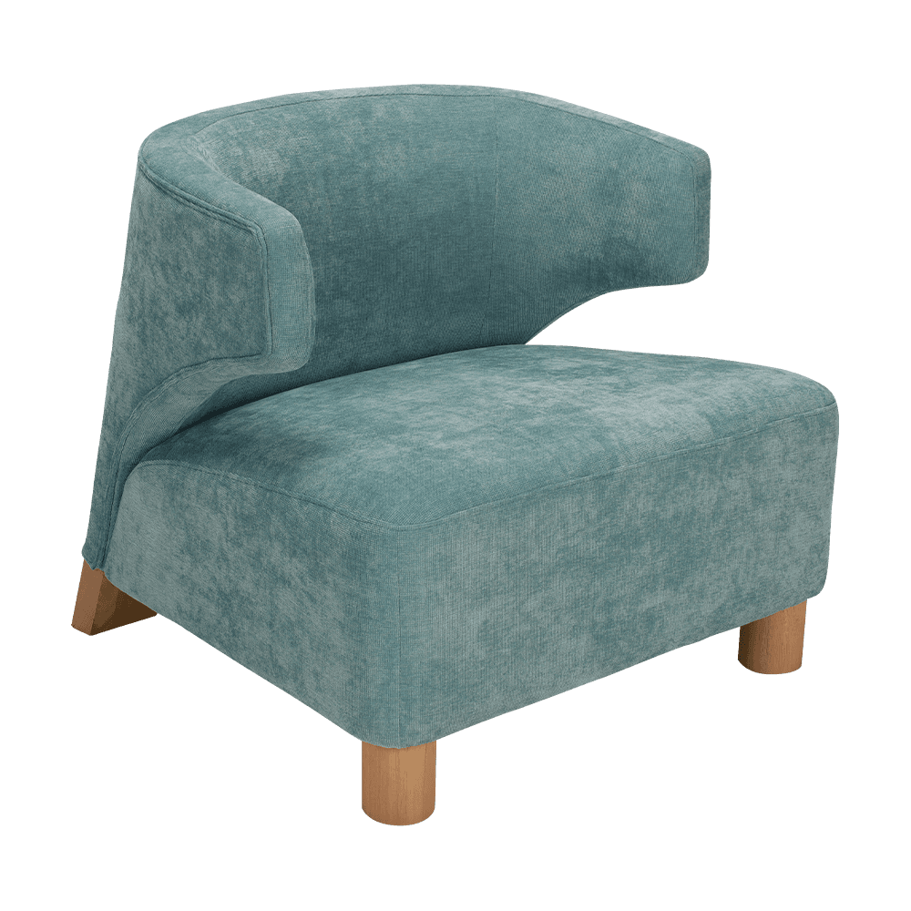 Single Lounge Cathedra cum Armrests