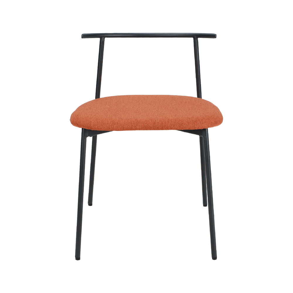 Aureum curvam Back Metal Crus Dining Sedra