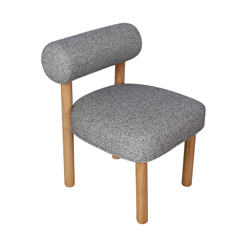 Simple solidum lignum crus dining sellam